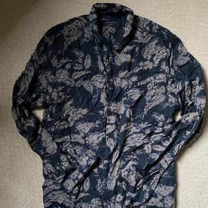 All Saints Men’s Button Down Shirt